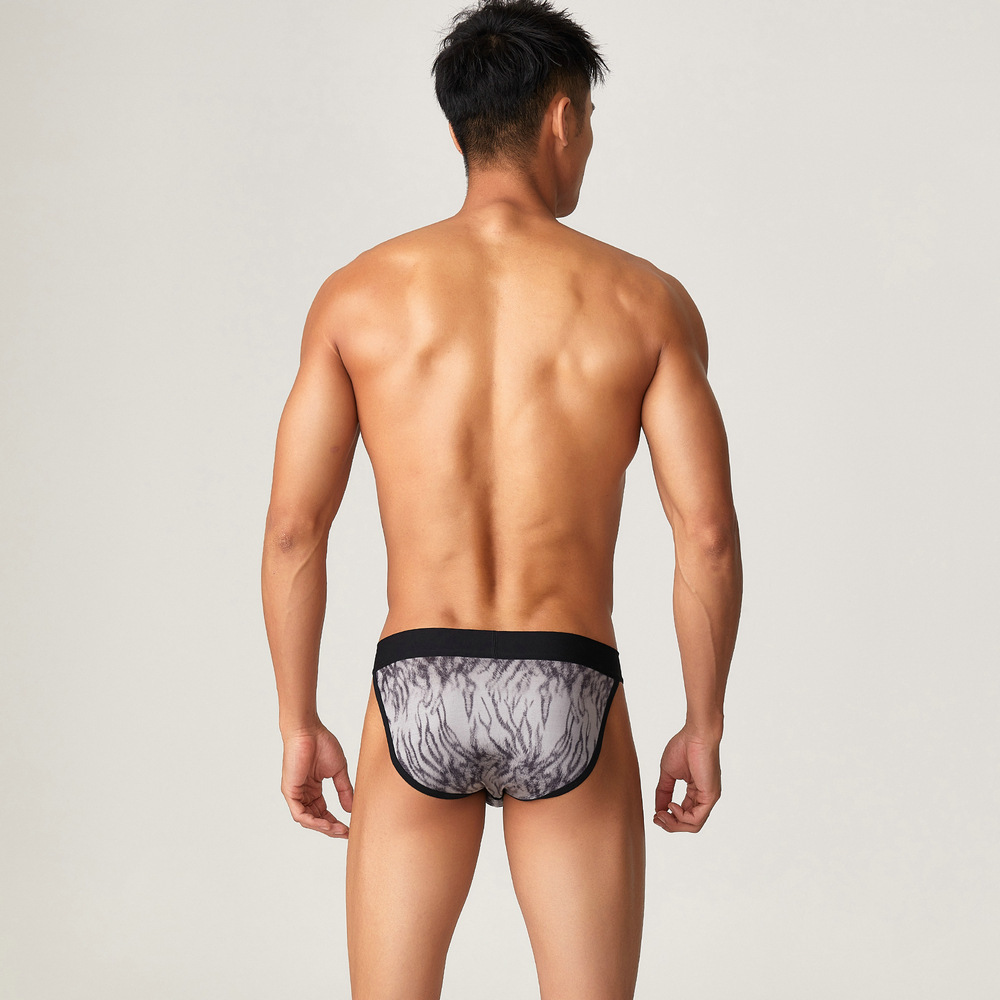 Summer Ice Silk Men's Briefs - Image 5