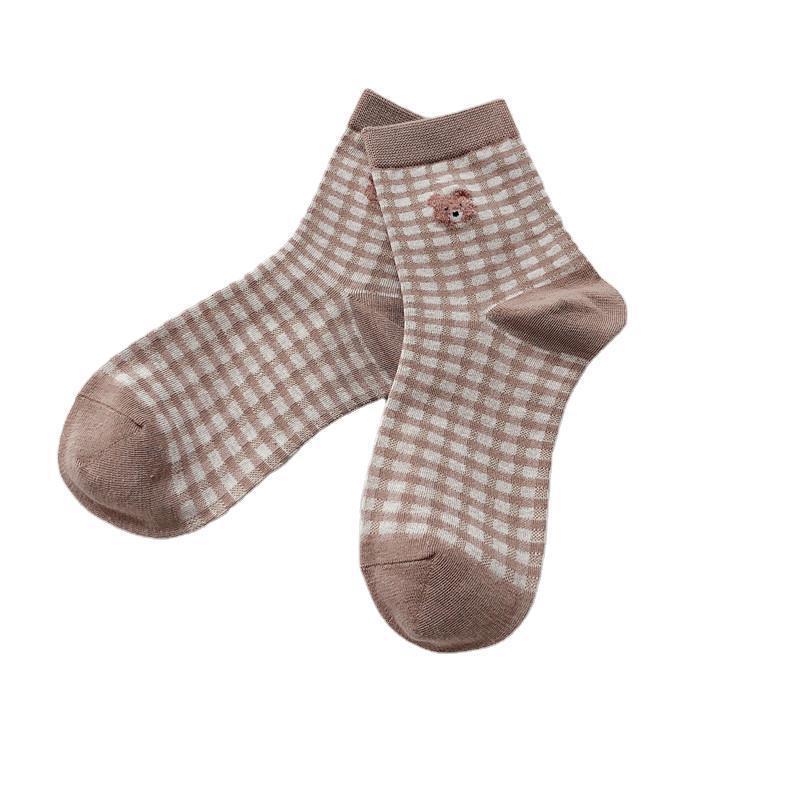 Ins Cute Cartoon Bear Socks For Women - Image 2