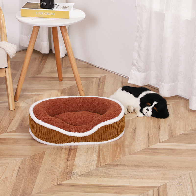 Cute Soft Detachable Pet Plush Bed - Image 7