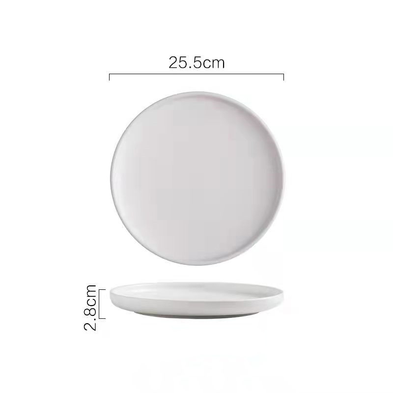 Western Slim Ceramic Steak Plate - Image 7
