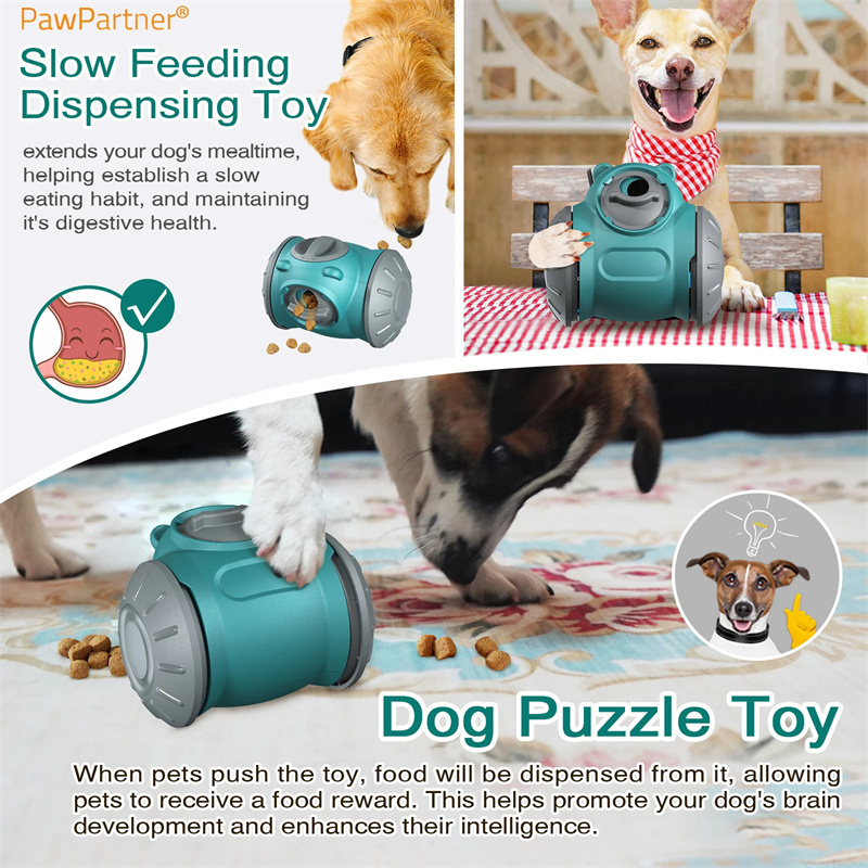 Pet IQ Interactive Slow Feeder Dog Tumbler Toys - Image 8