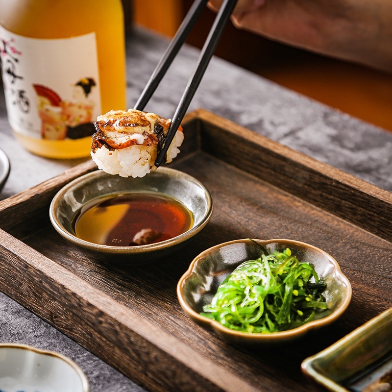 Ceramic Japanese Tableware Tray For Household Use - Image 5