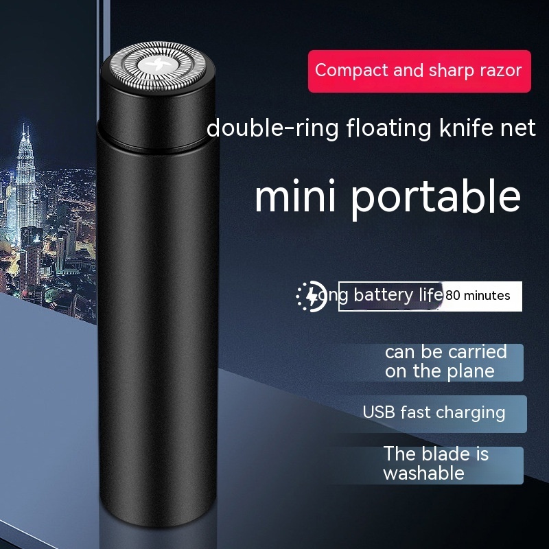 Rechargeable Men's Electric Portable Shaver - Image 2