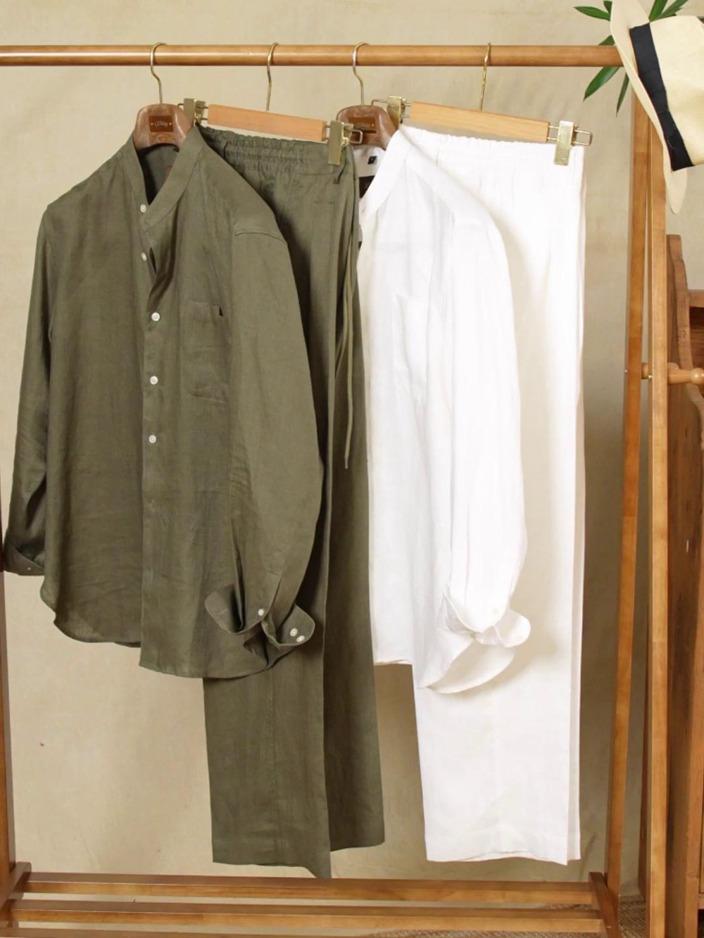 Casual Summer Elastic Waist Trousers For Men - Image 9