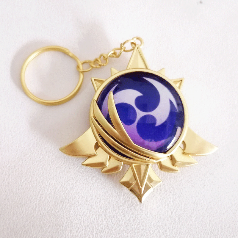 Luminous Glass Exquisite Large Keychain - Image 4