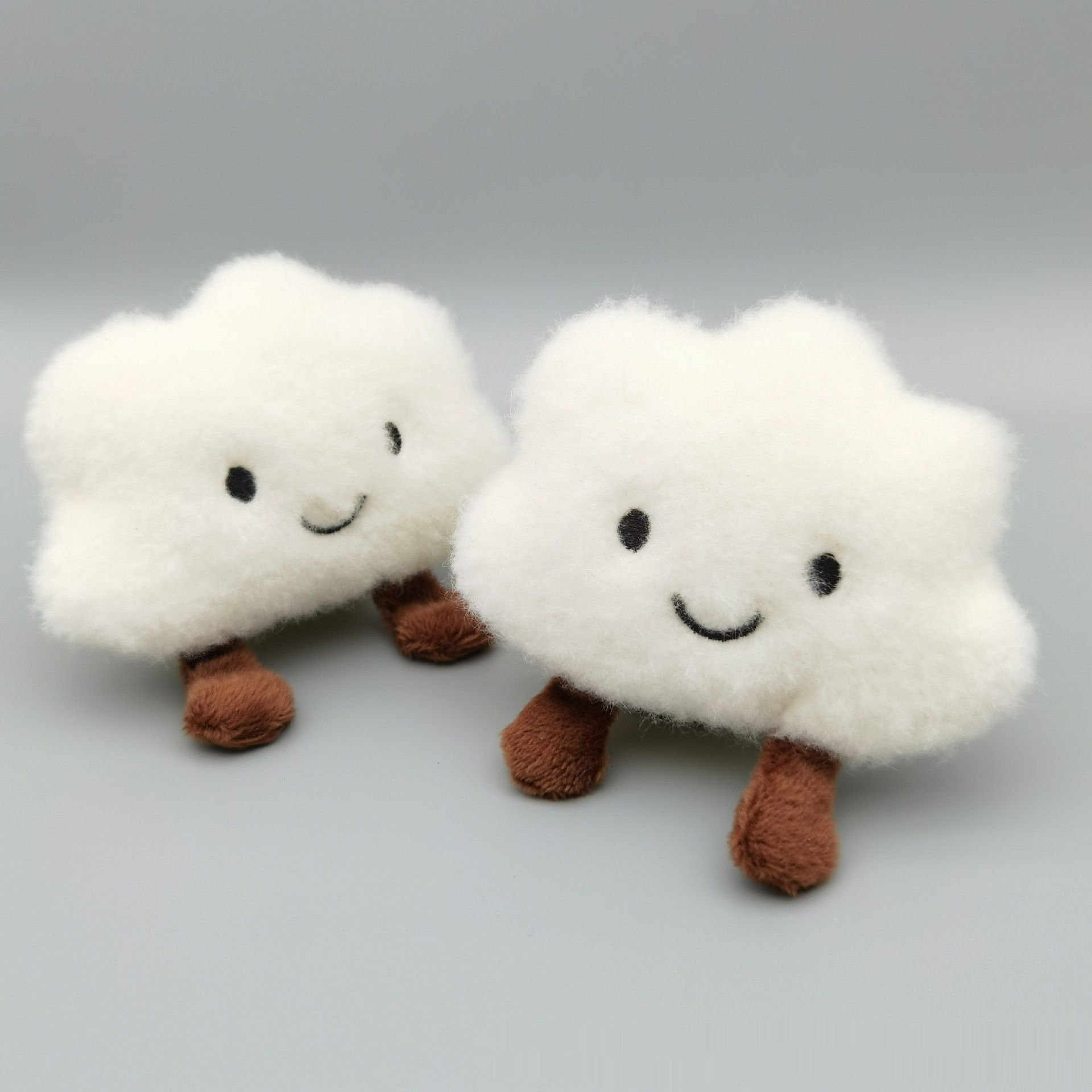 Creative Cute Mr Cloudy Plush Keychain