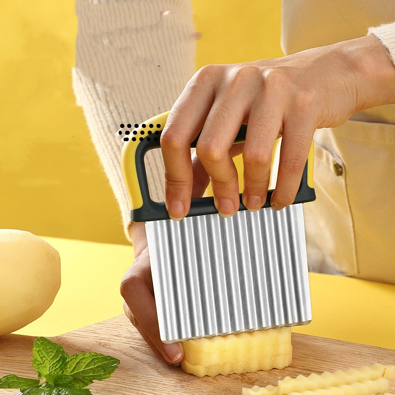 Diced Potato Cutter With Wolf Tooth Knife