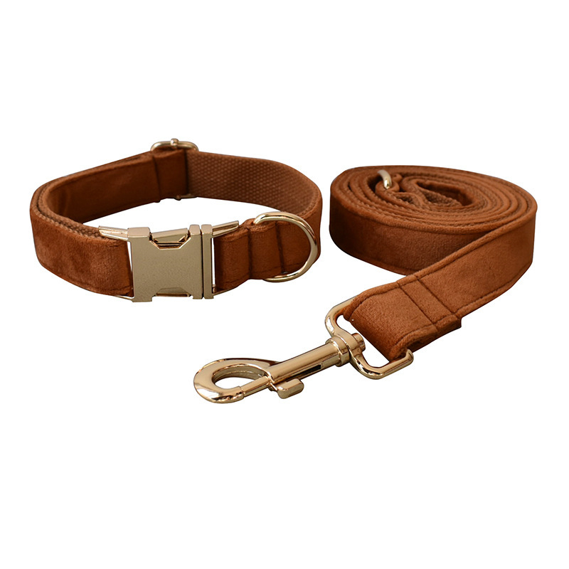 Ancient Pottery Velvet Leash Collar - Image 5
