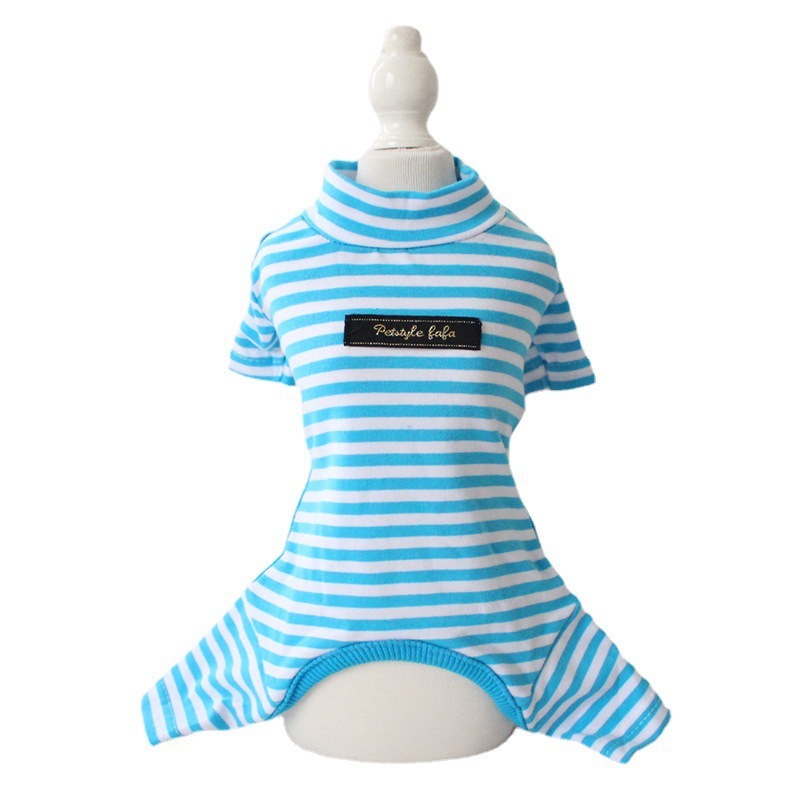 Cotton Eight-Color Striped Pet Leggings - Image 9