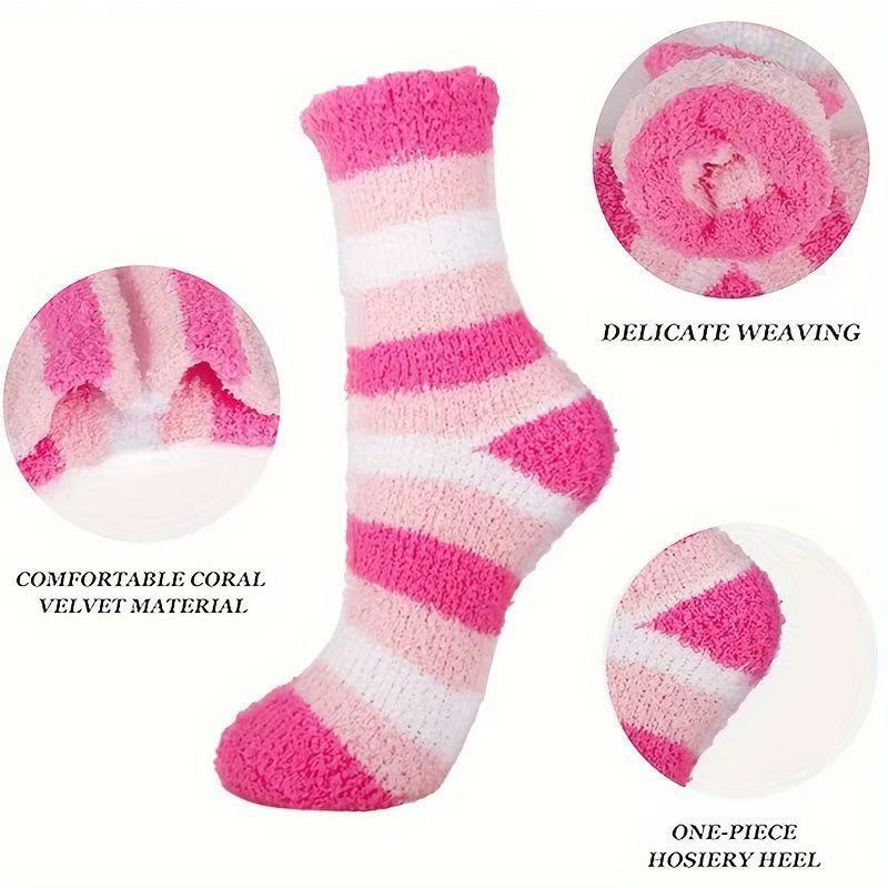 Thickened Coral Fleece Socks for Women - Image 10