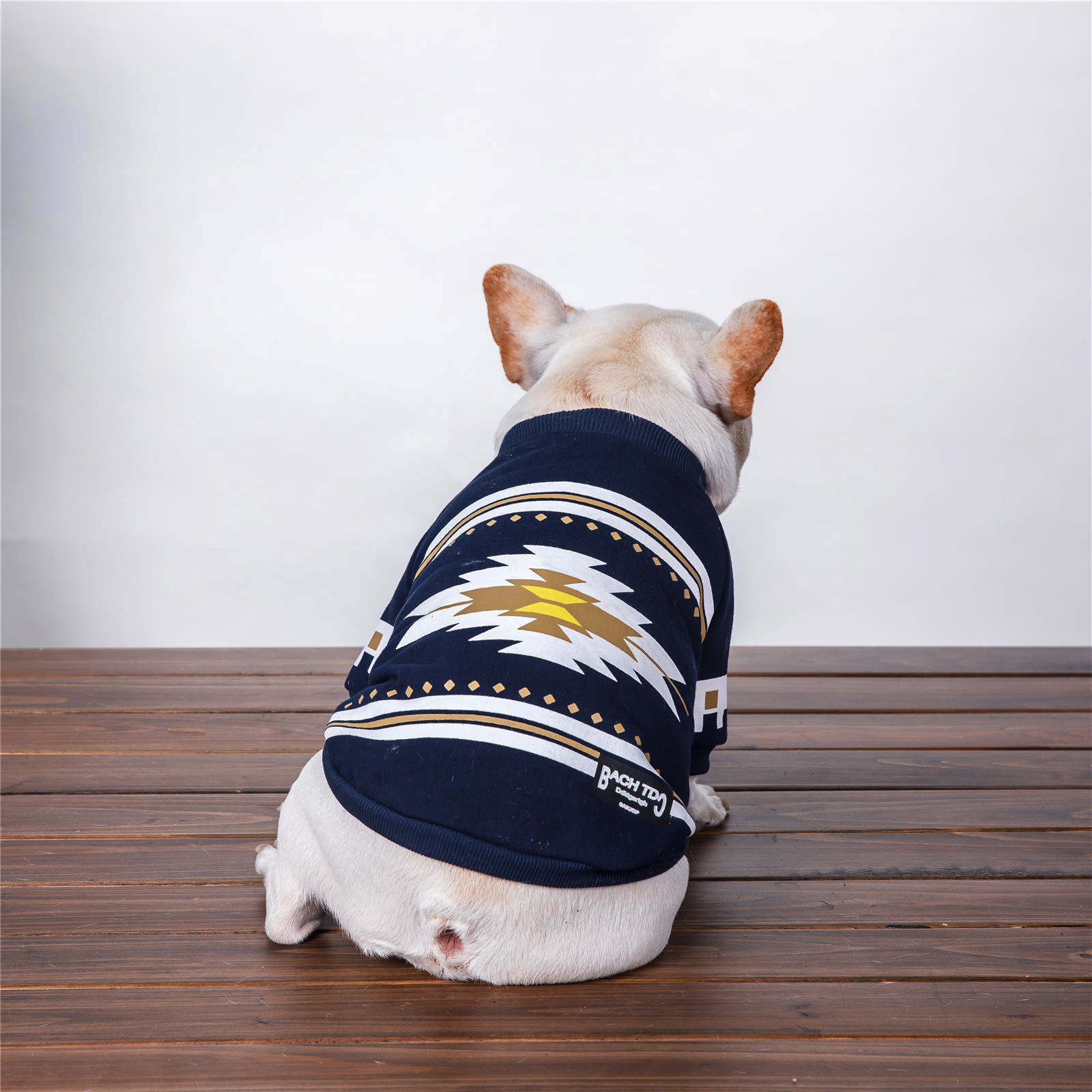 Plus Cotton Velvet Print Pet Cloth - Image 4