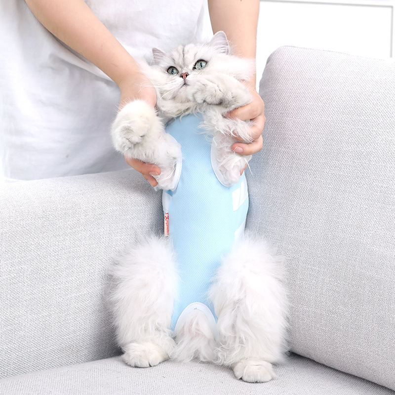 Summer Cat Thin Pet Care Suit - Image 4