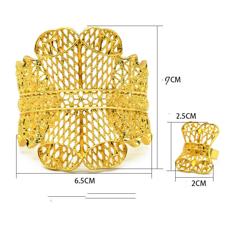 Fashion Copper Fade Bracelet Ring - Image 7