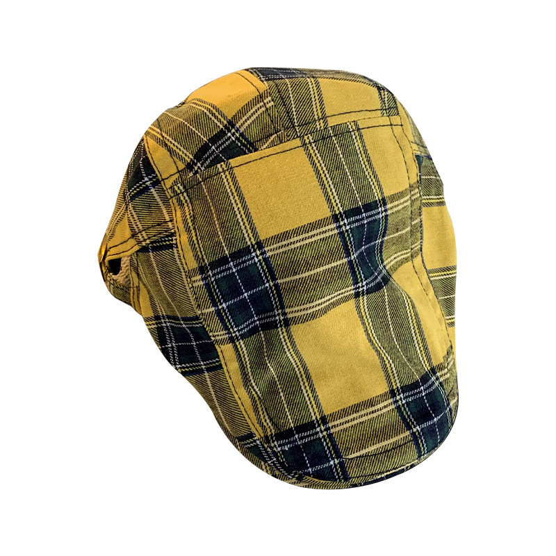 Dopamine Retro Plaid Women's Hats - Image 7