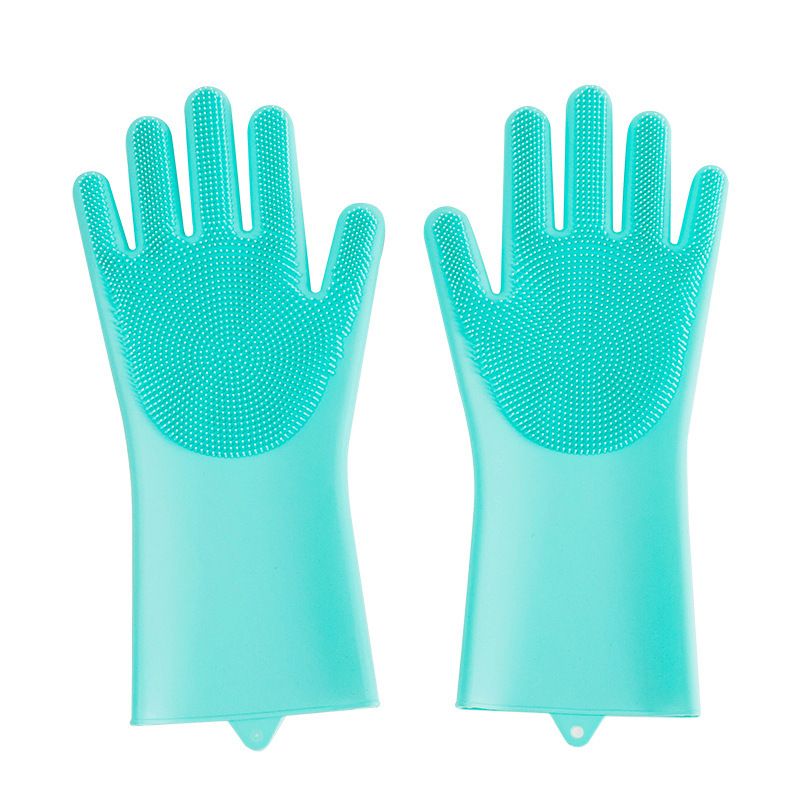 Silicone Massage Hair Bath Cleaning Glove - Image 7