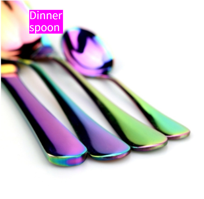 Stainless Steel Colorful Steak High-End Cutlery - Image 2