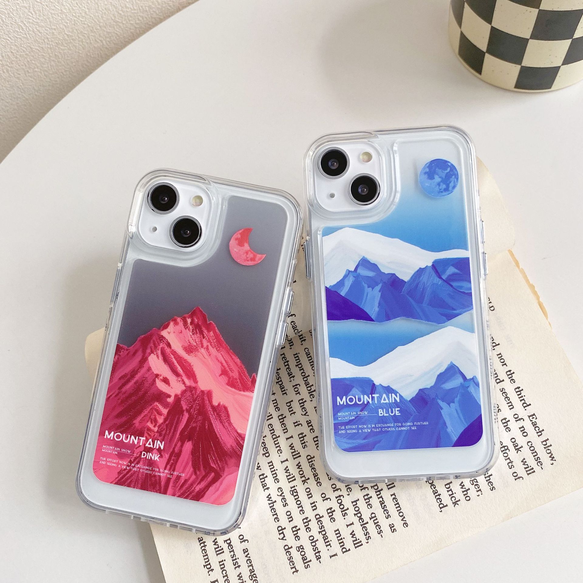 Silicone Transparent Cloud Moon Phone Case - Image 4