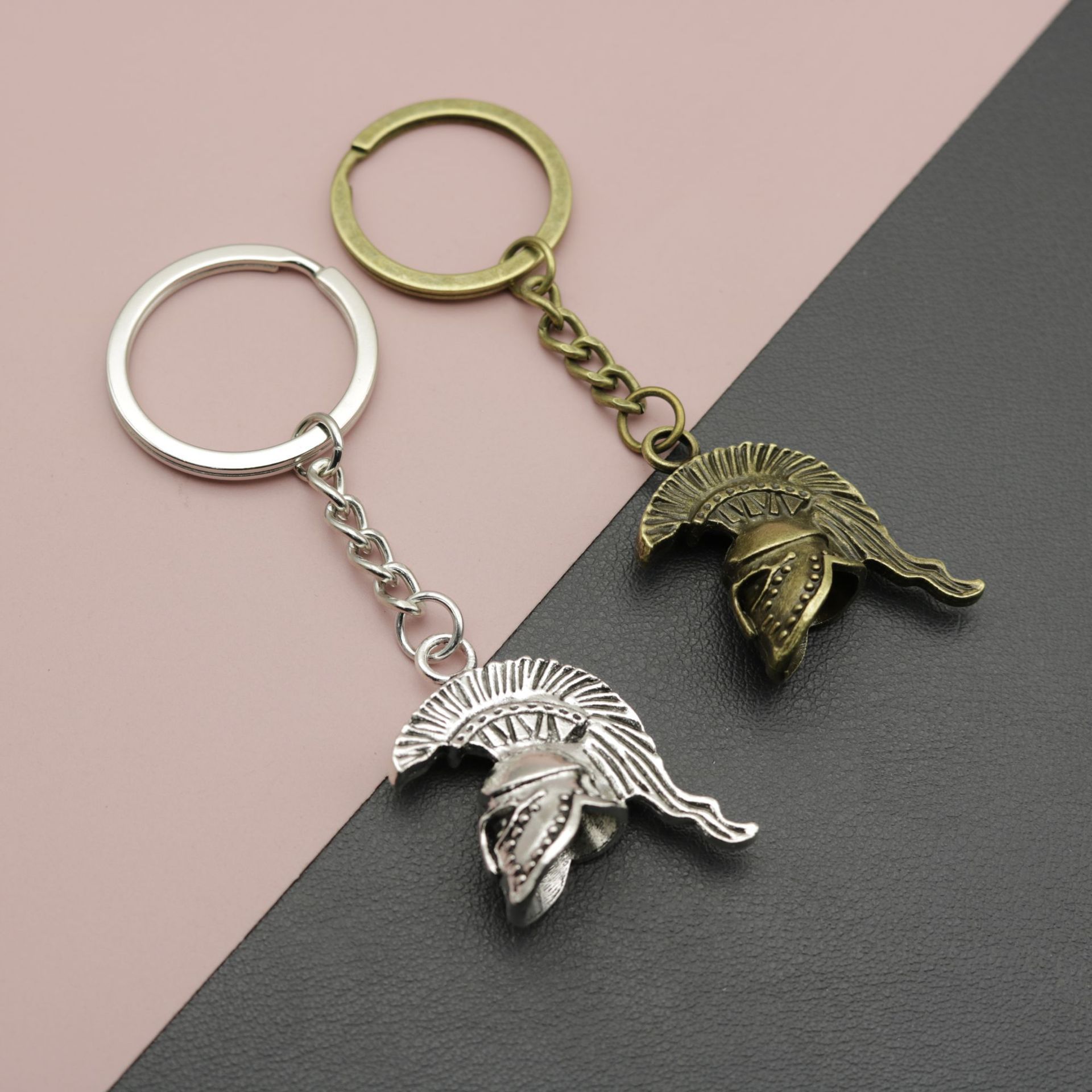 Simple Helmet Keychain Ornament Pendant