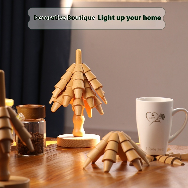 Household Beech Cup Wood Heat Proof Mat