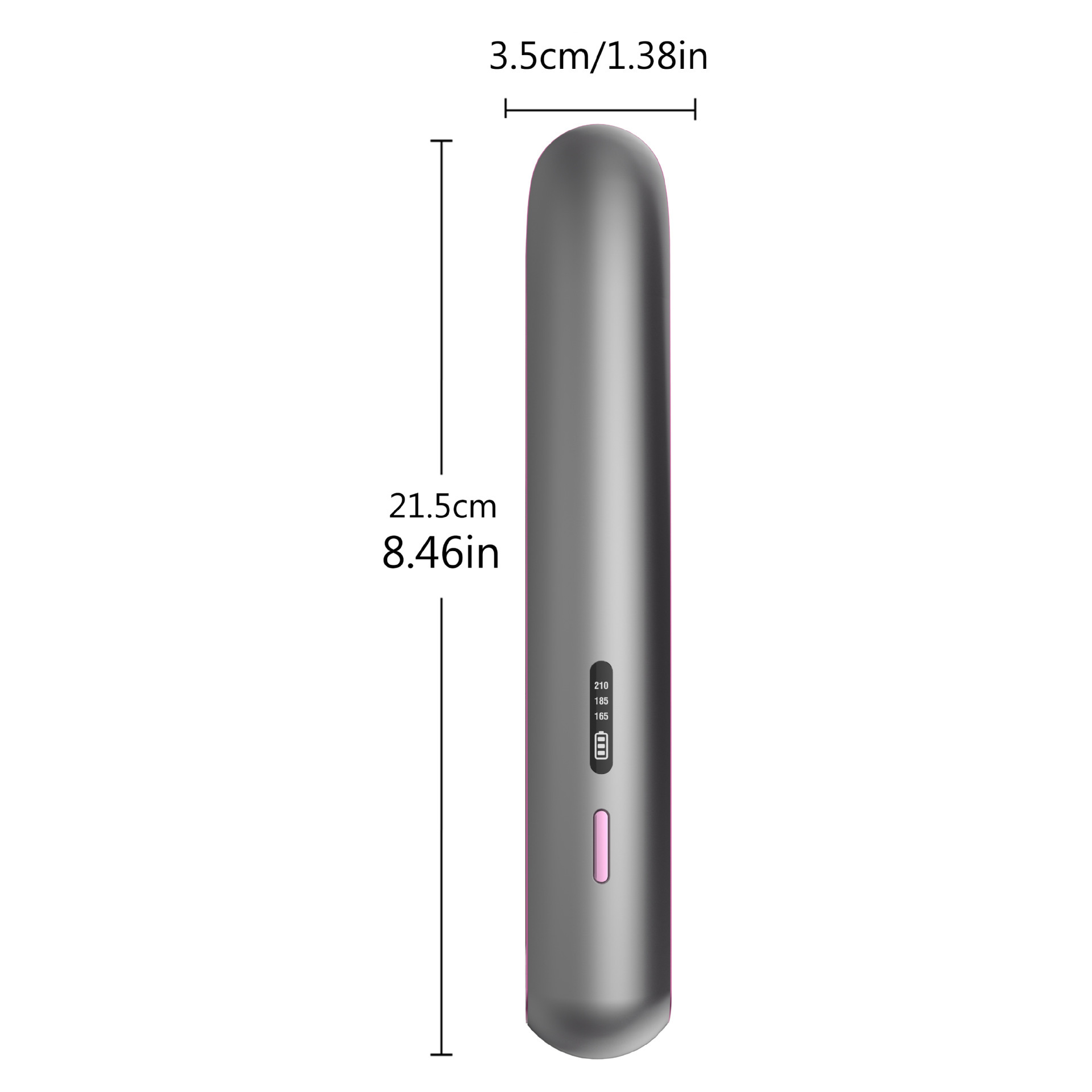 Wireless Charging Plywood Bangs Straightener For Curling - Image 4