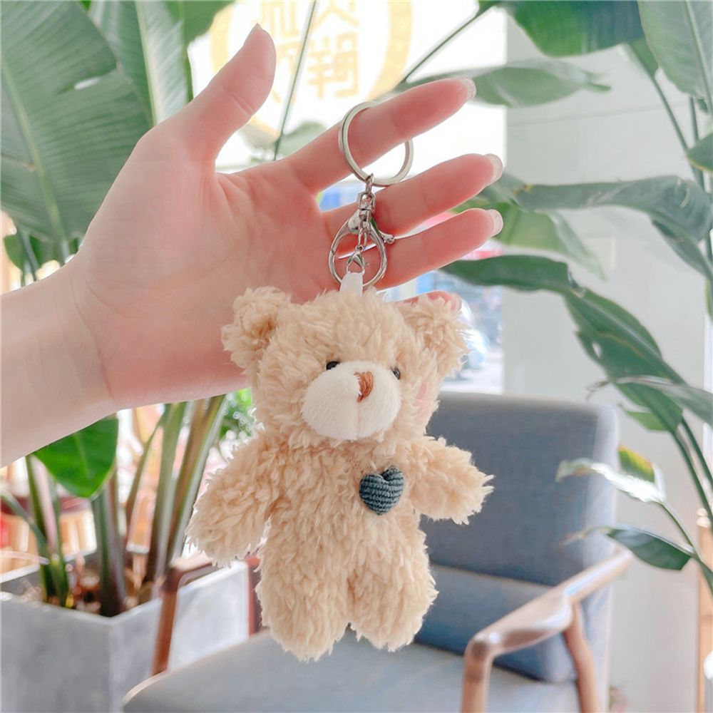 Cute Bear Rabbit Plush Doll Keychain