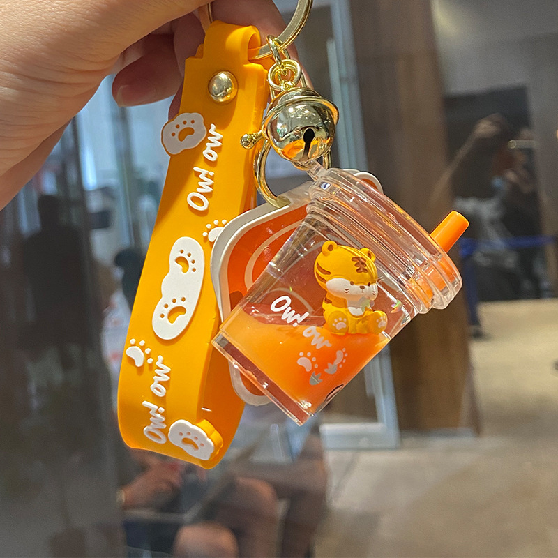 Soft Cute Refueling TankTiger Keychain - Image 2