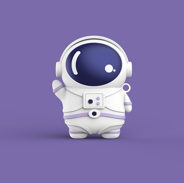 Astronaut Bluetooth Headset Case