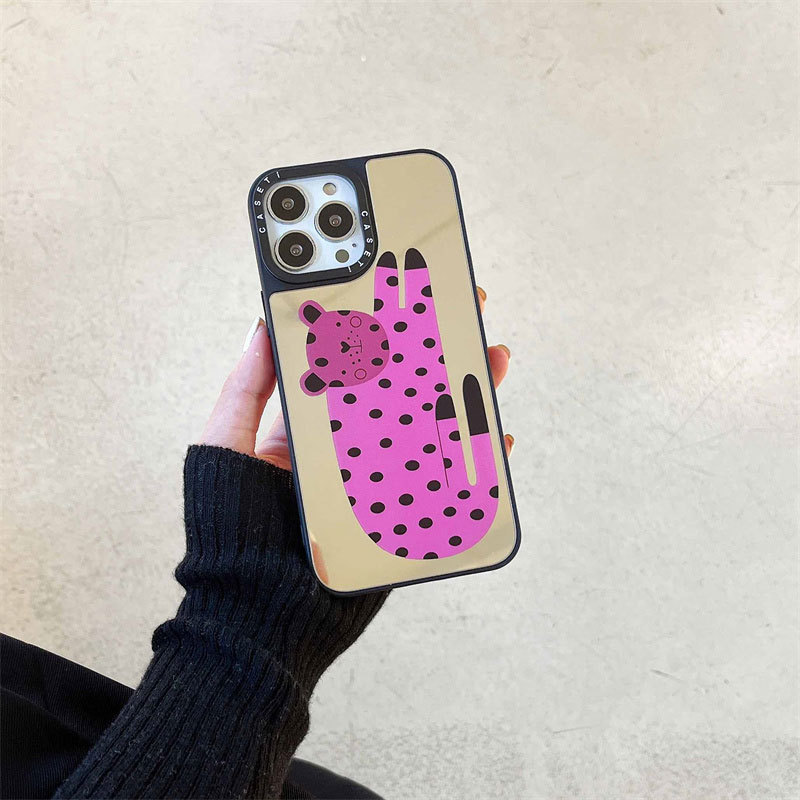 Creative Cute Spotted Leopard Phone Case - Image 5
