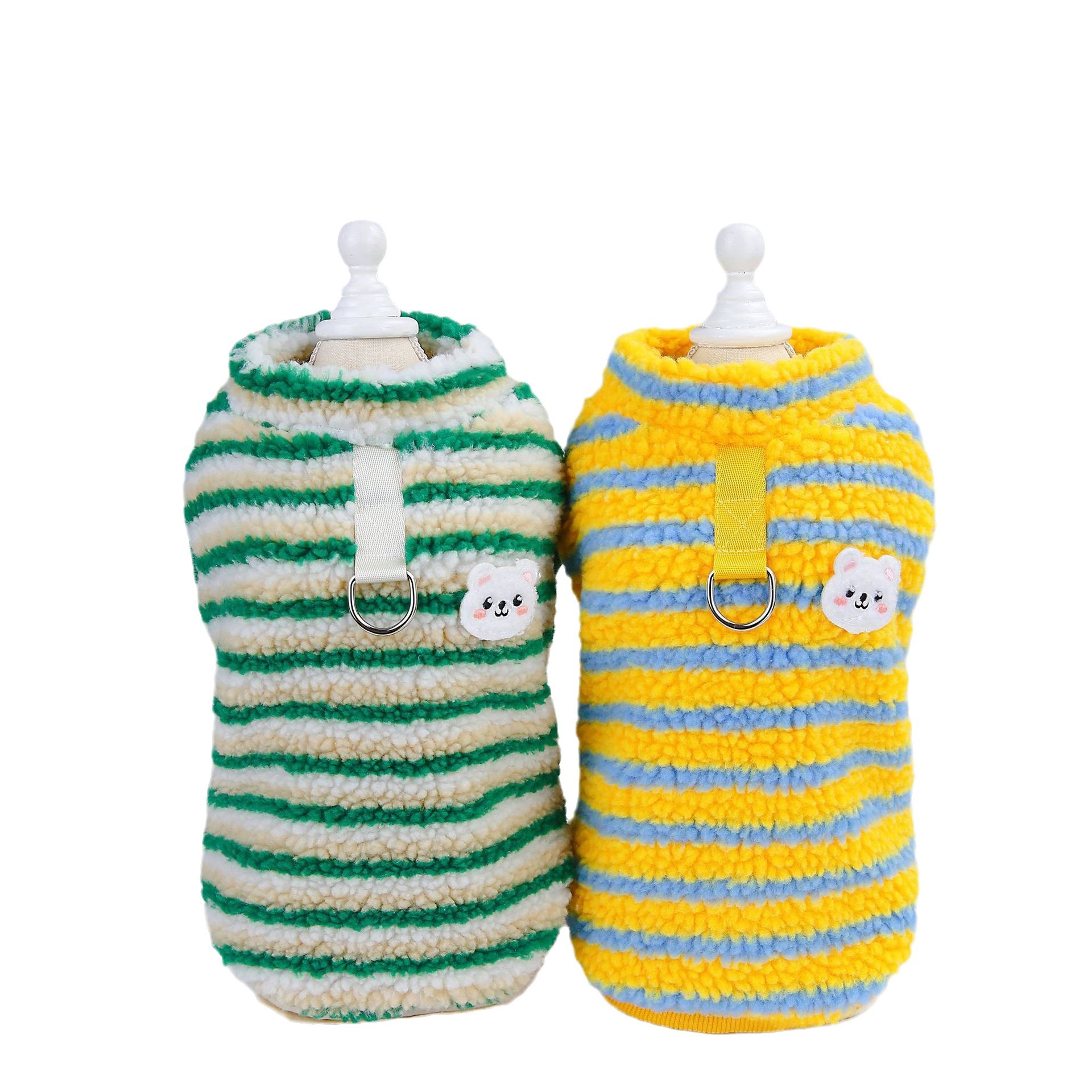 Thickened Striped Bear Pet Top - Image 5