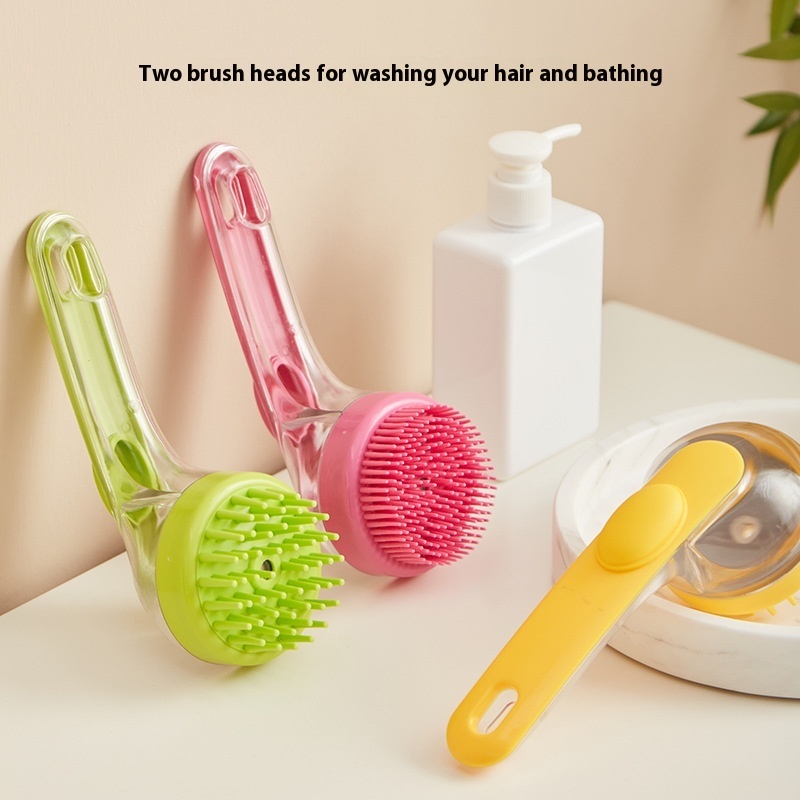 Long Handle Pet Bath Shower Brush - Image 4