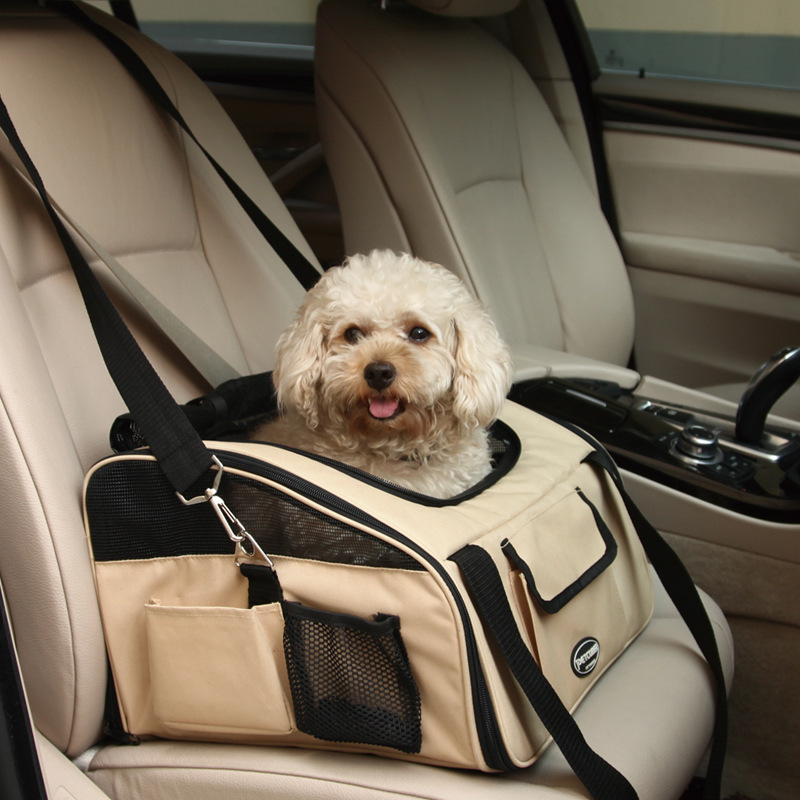 Portable Crossbody Pet Car Travel Bag