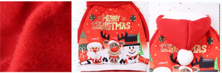 Christmas Pet Cat Cotton Clothes - Image 10
