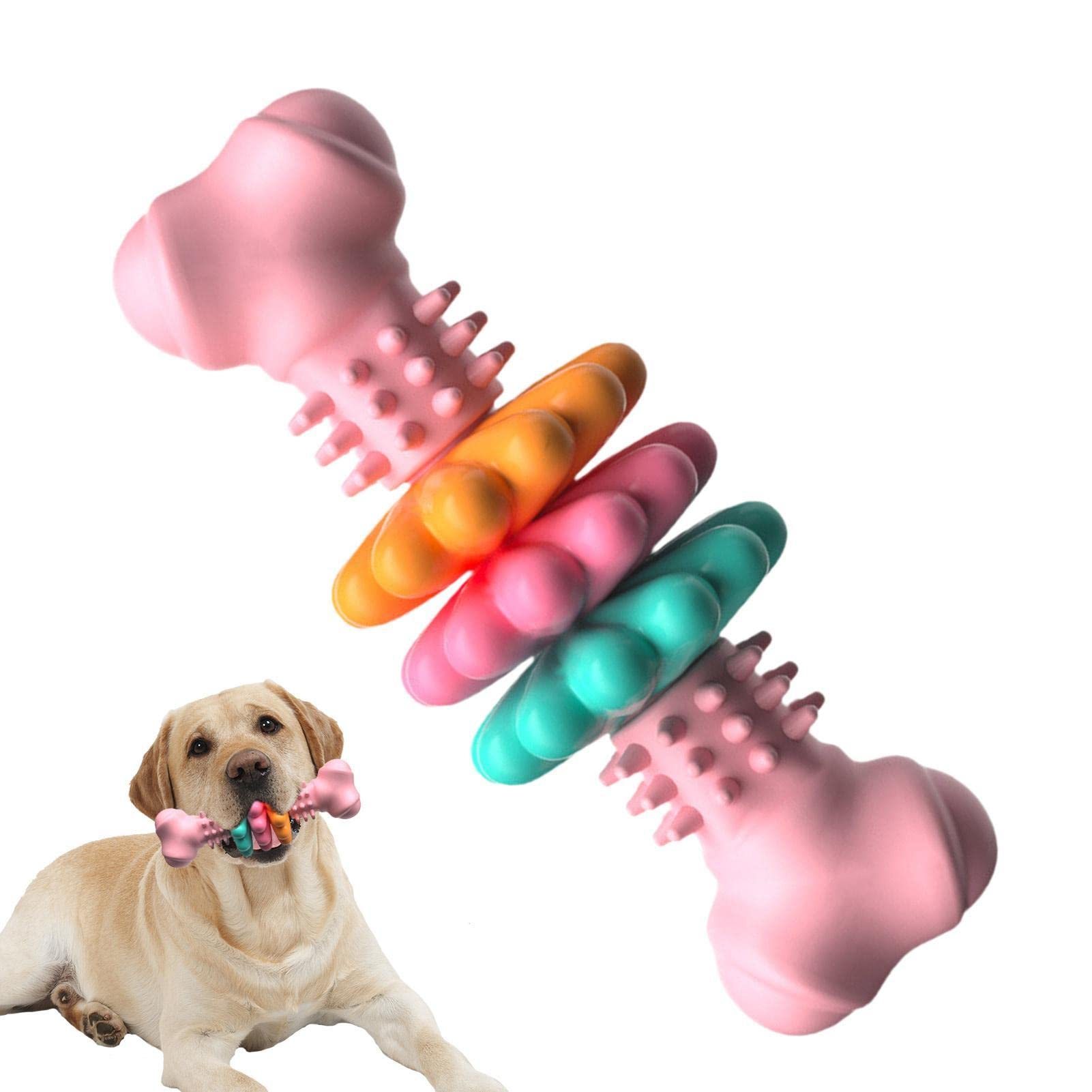 Indestructible TPR Bone Chewing Dog Toy - Image 8