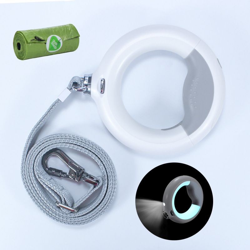 Automatic Telescopic Luminous Dog Rope