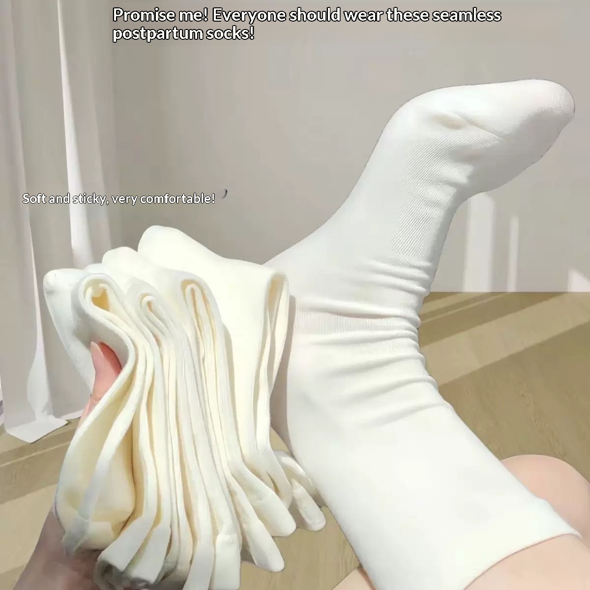 Stylish Boneless Postpartum Socks For Women