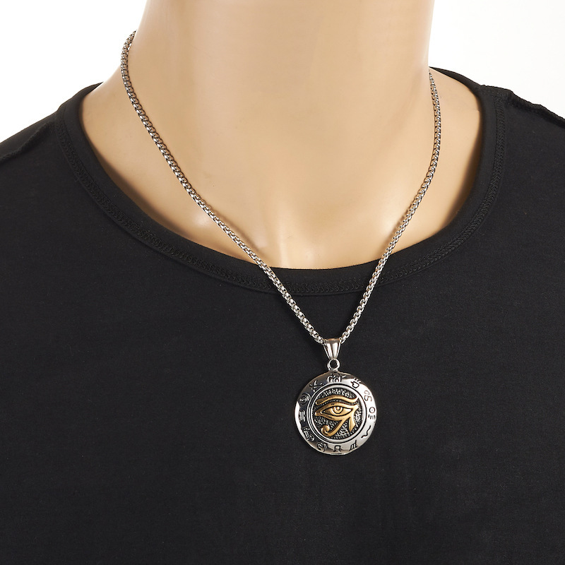 Stainless Steel Cross Pendant Necklace - Image 8