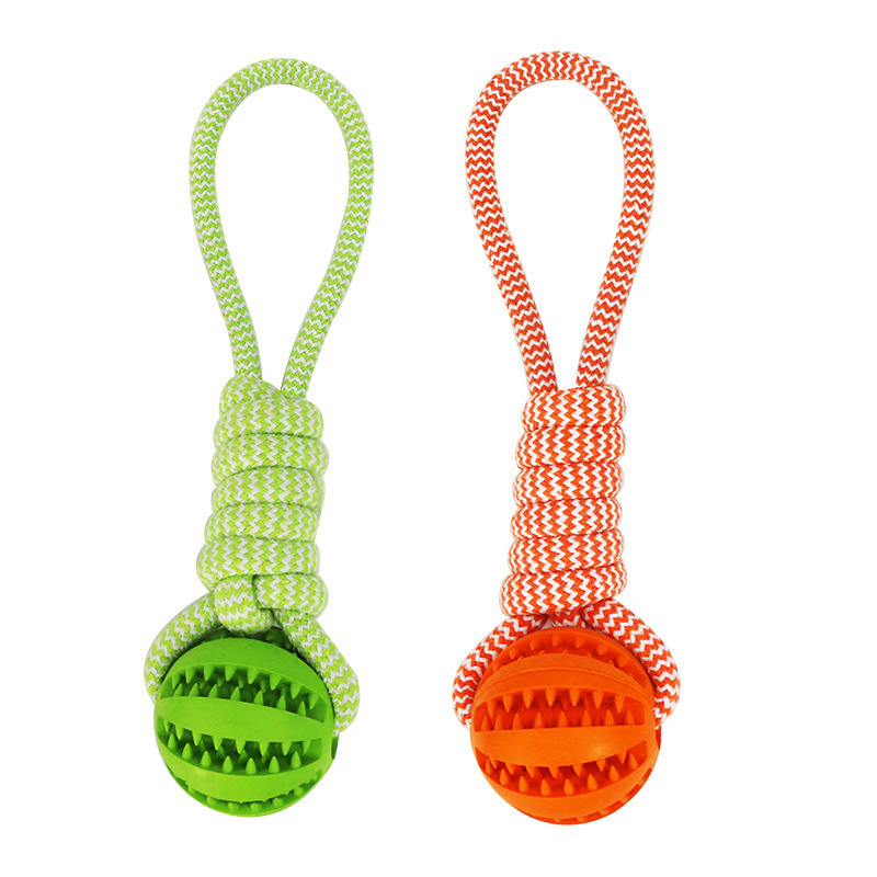 Interactive Hemp Rope Dog Treat Balls - Image 3