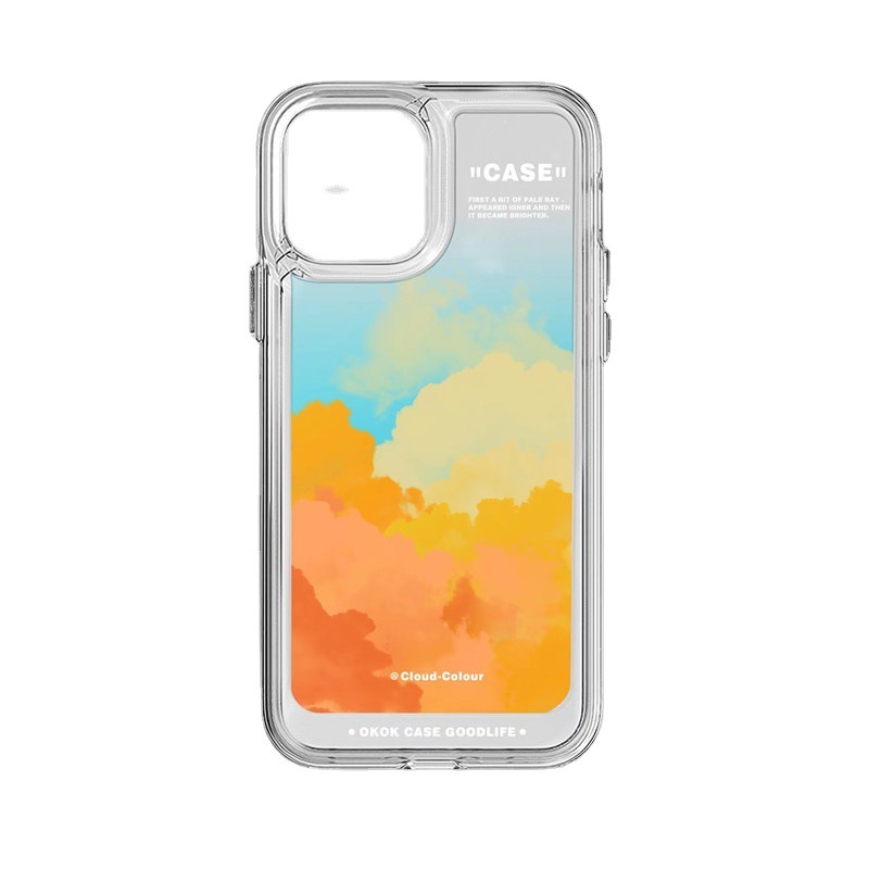 Gradient Cloud Print Phone Case - Image 6