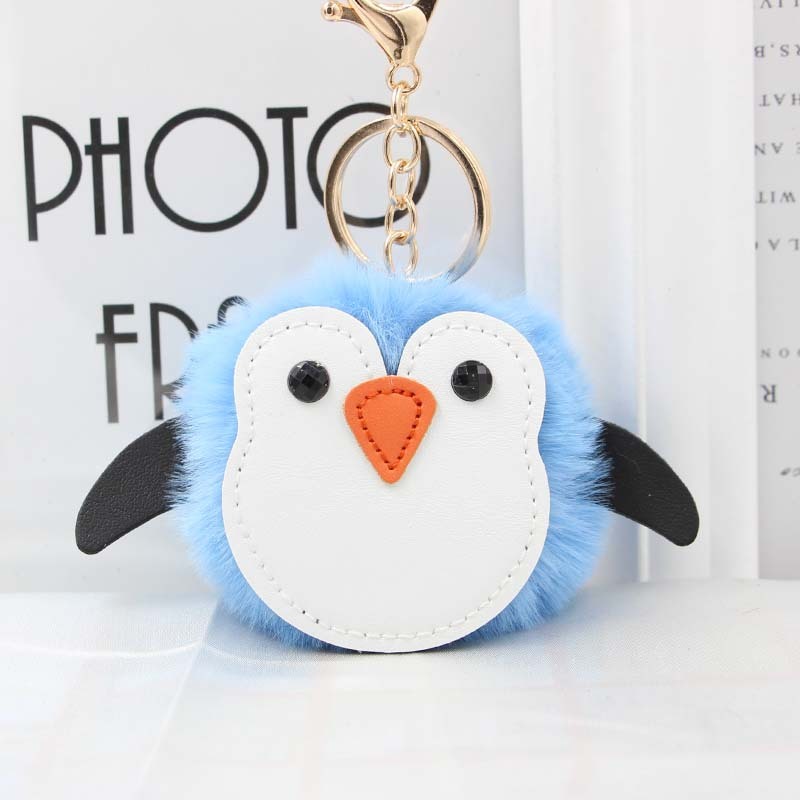Creative Plush Handbag Pendant Keychain - Image 4