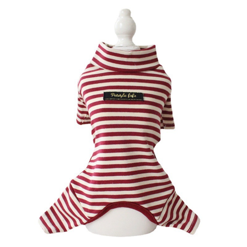 Cotton Eight-Color Striped Pet Leggings - Image 10