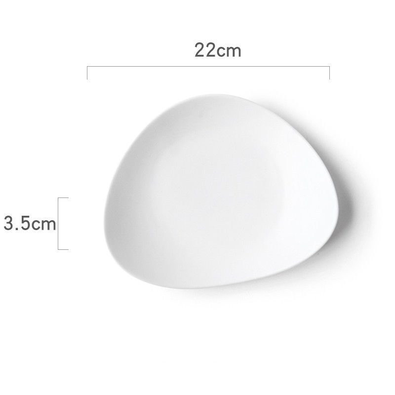 Irregular Household Ceramic Bowls And Plates - Image 9