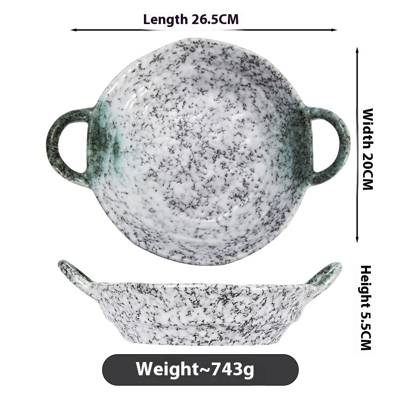 Large Vintage Ceramic Tableware Soup Plate - Image 5