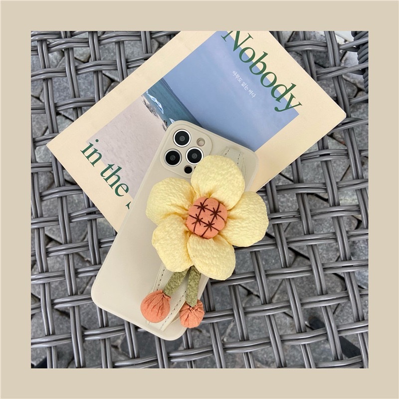 Sunflower Wristband Style Phone Case - Image 2