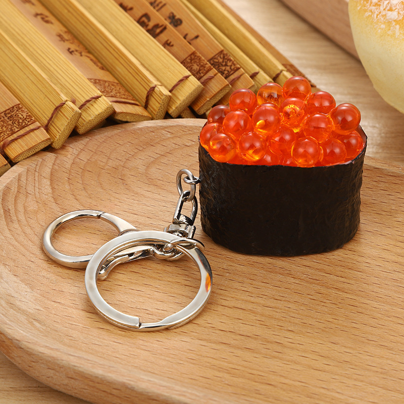 PVC Simulation Japanese Sushi Keychain - Image 9