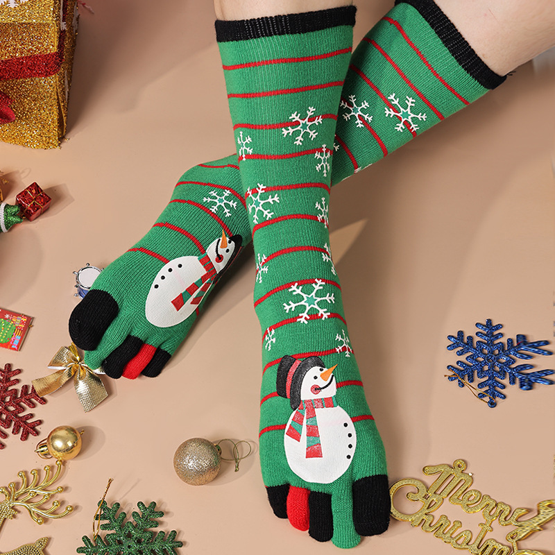 Cute Christmas Sweat-absorbent Split-toe Socks - Image 10