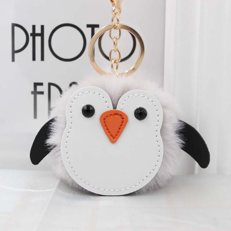 Creative Plush Handbag Pendant Keychain - Image 8