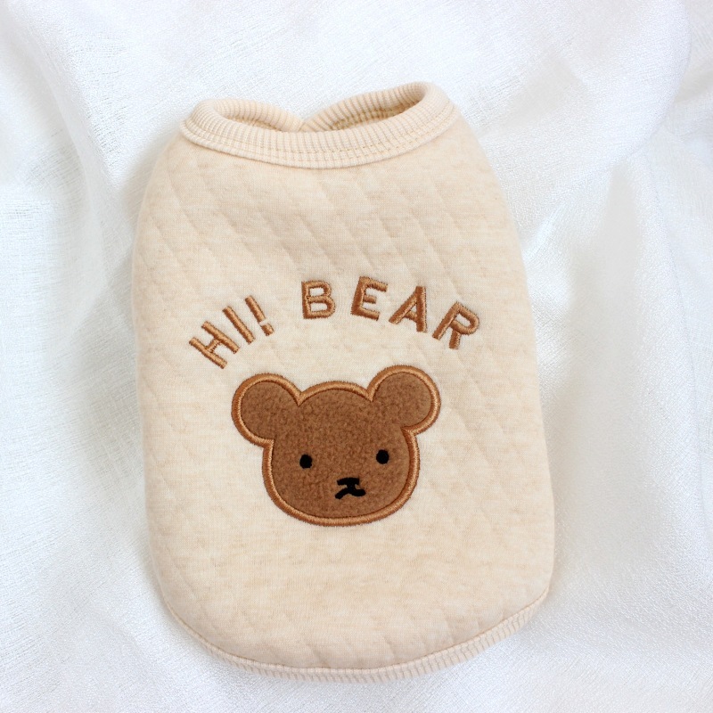 Winter Thick Pet Cotton Vest Suit - Image 3