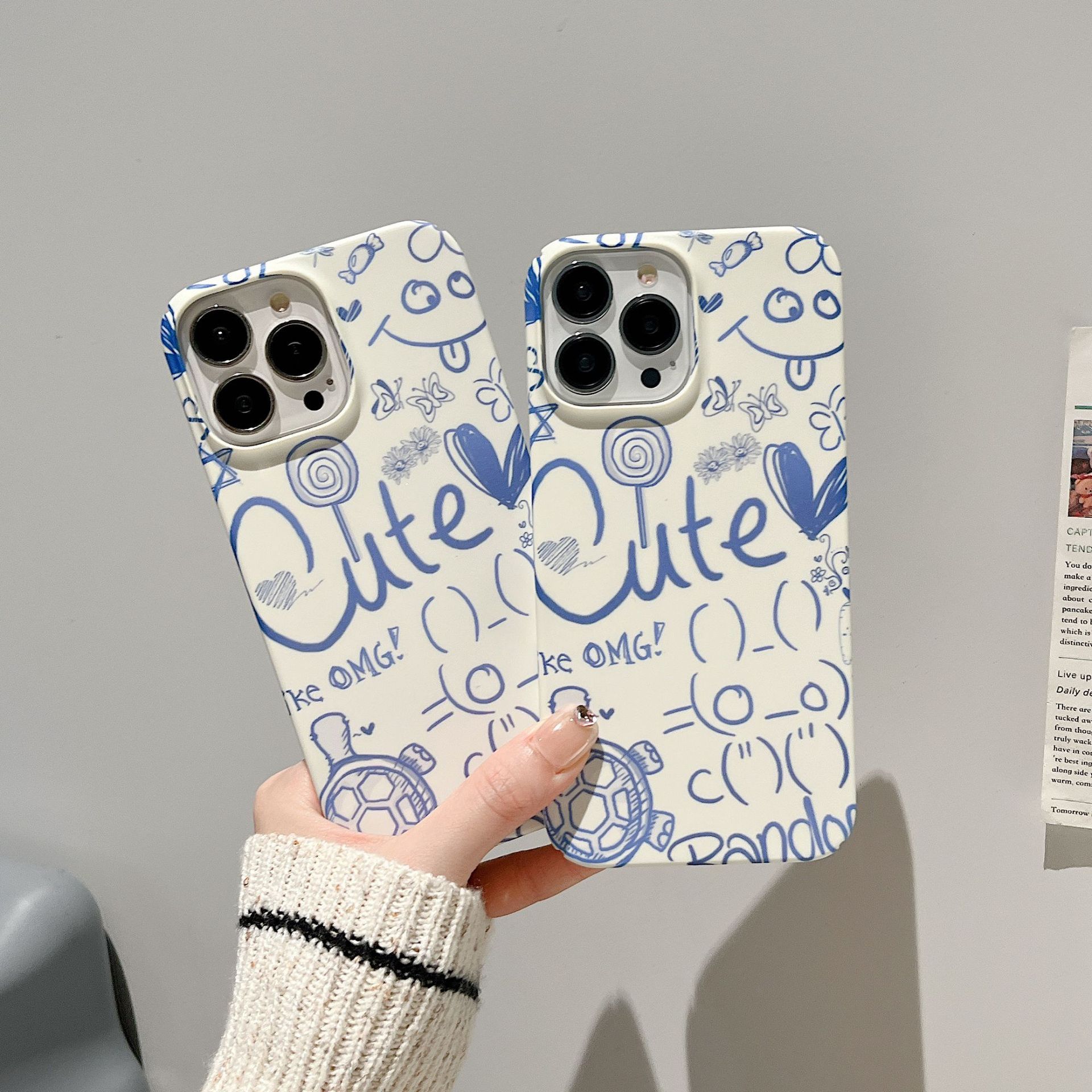 Plastic Oil Painting Phone Case - Image 5