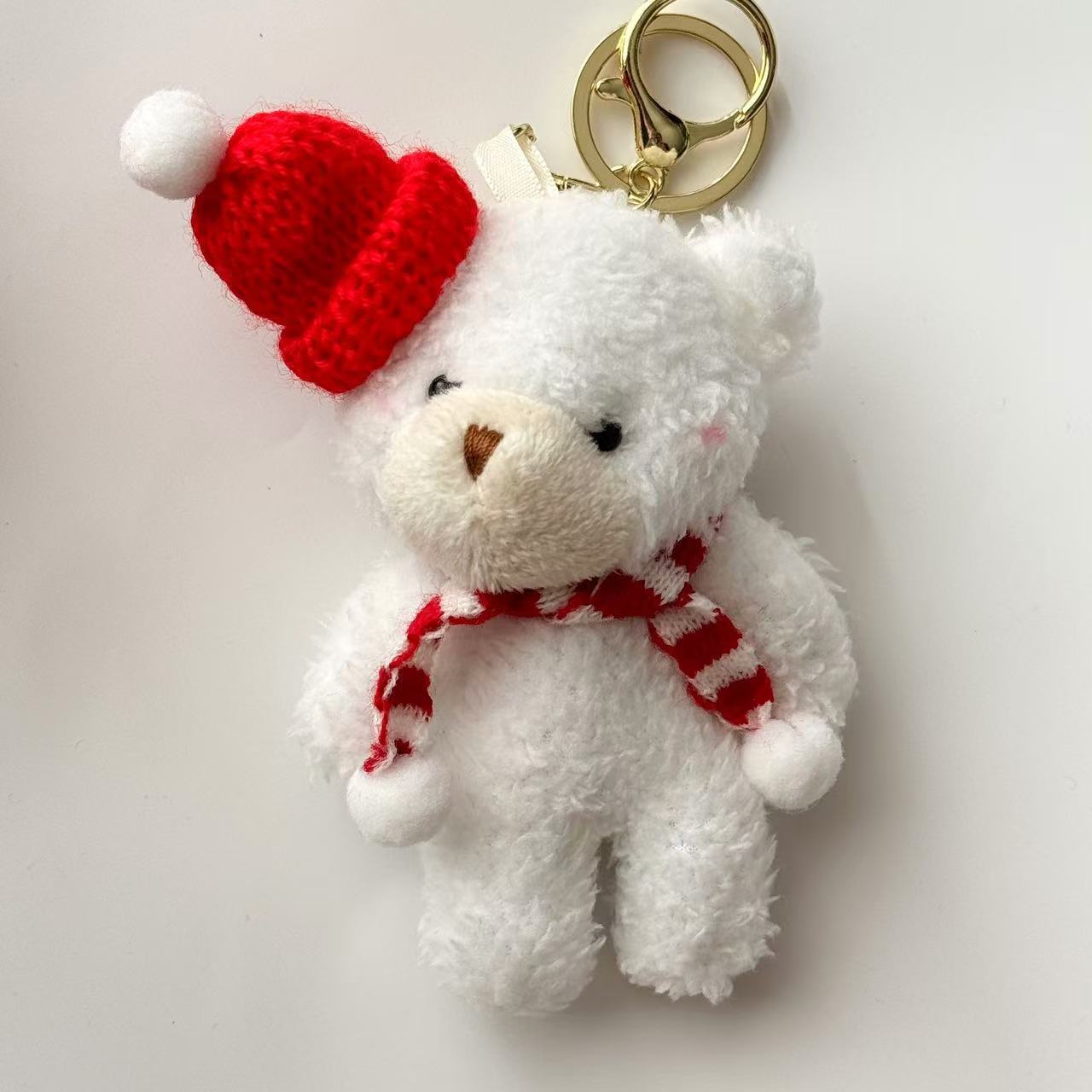 Fashion Bear Plush Pendant Keychain - Image 5