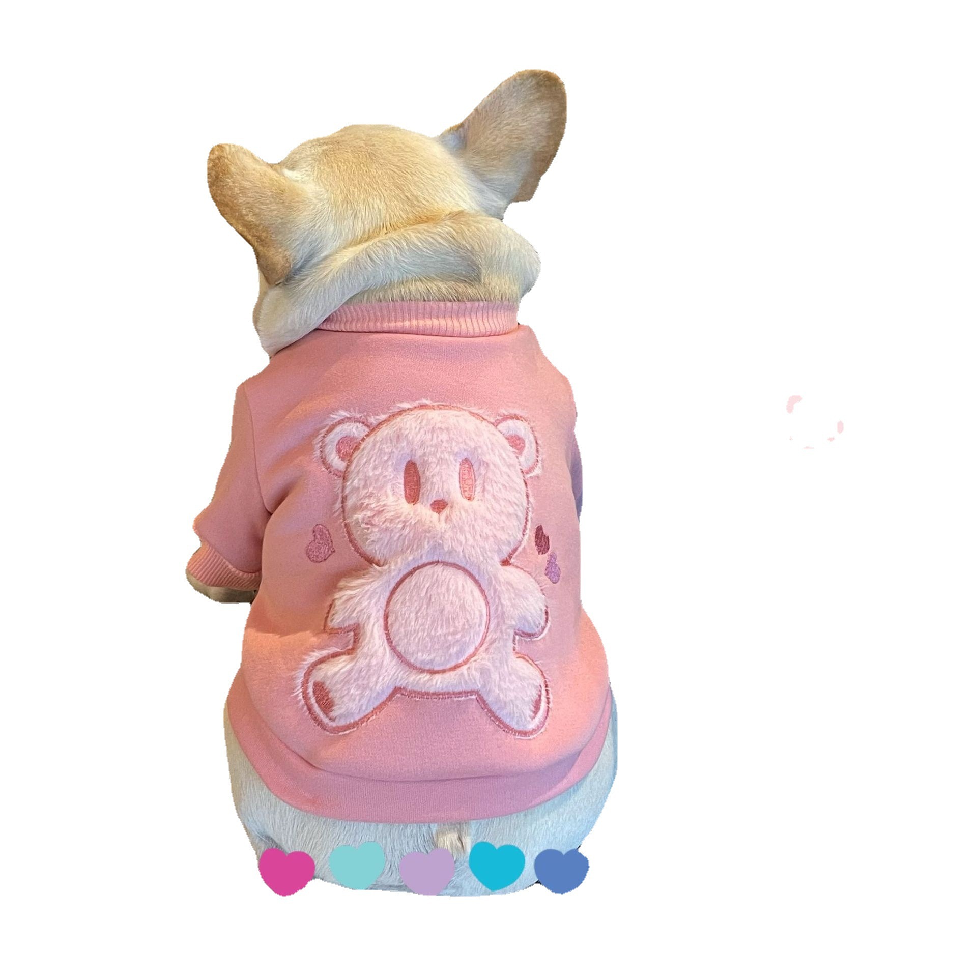 Princess Pet Dog Plush Sweater - Image 2